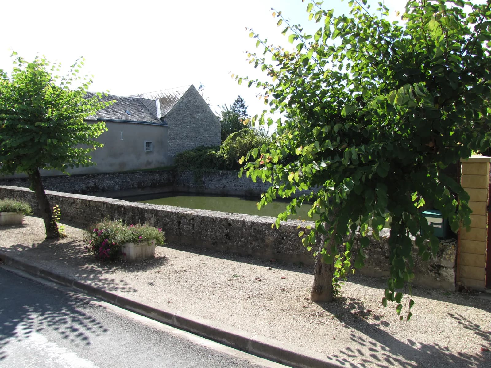 Vue de Bazoches-les-Gallerandes
