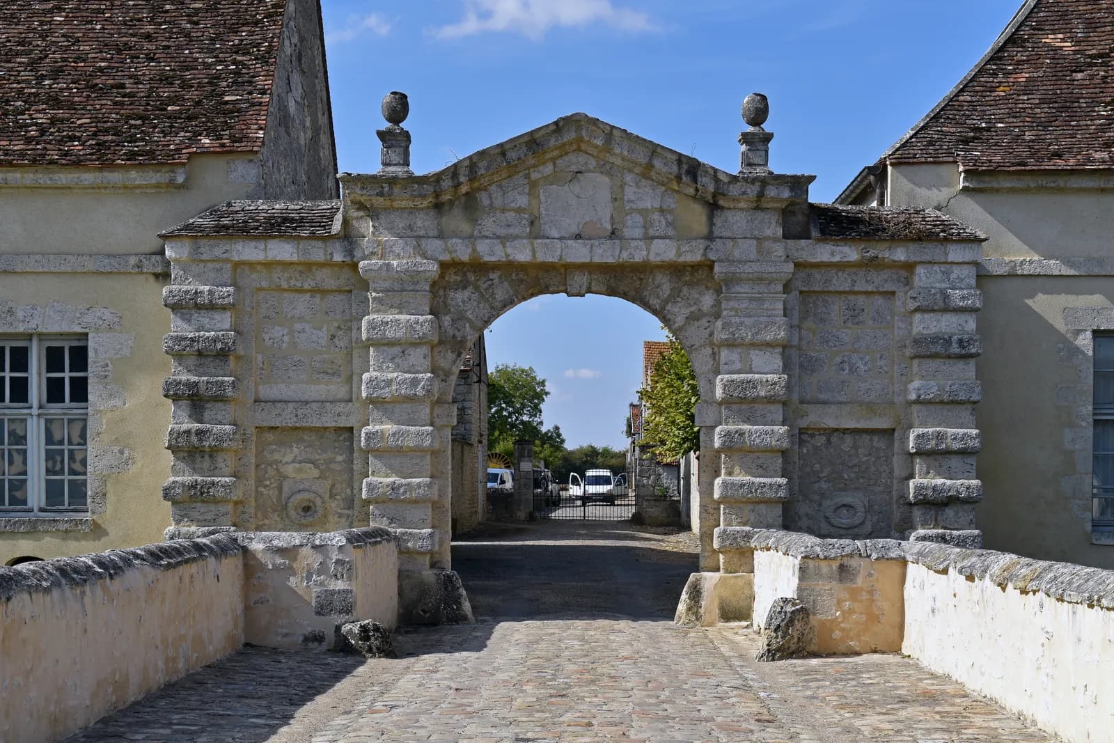 Vue de Beaumont-du-Gâtinais
