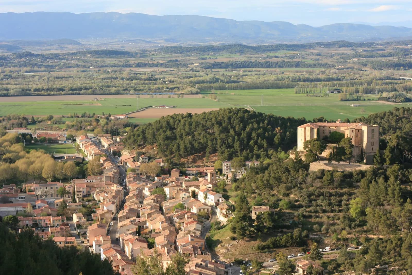 Vue de Meyrargues