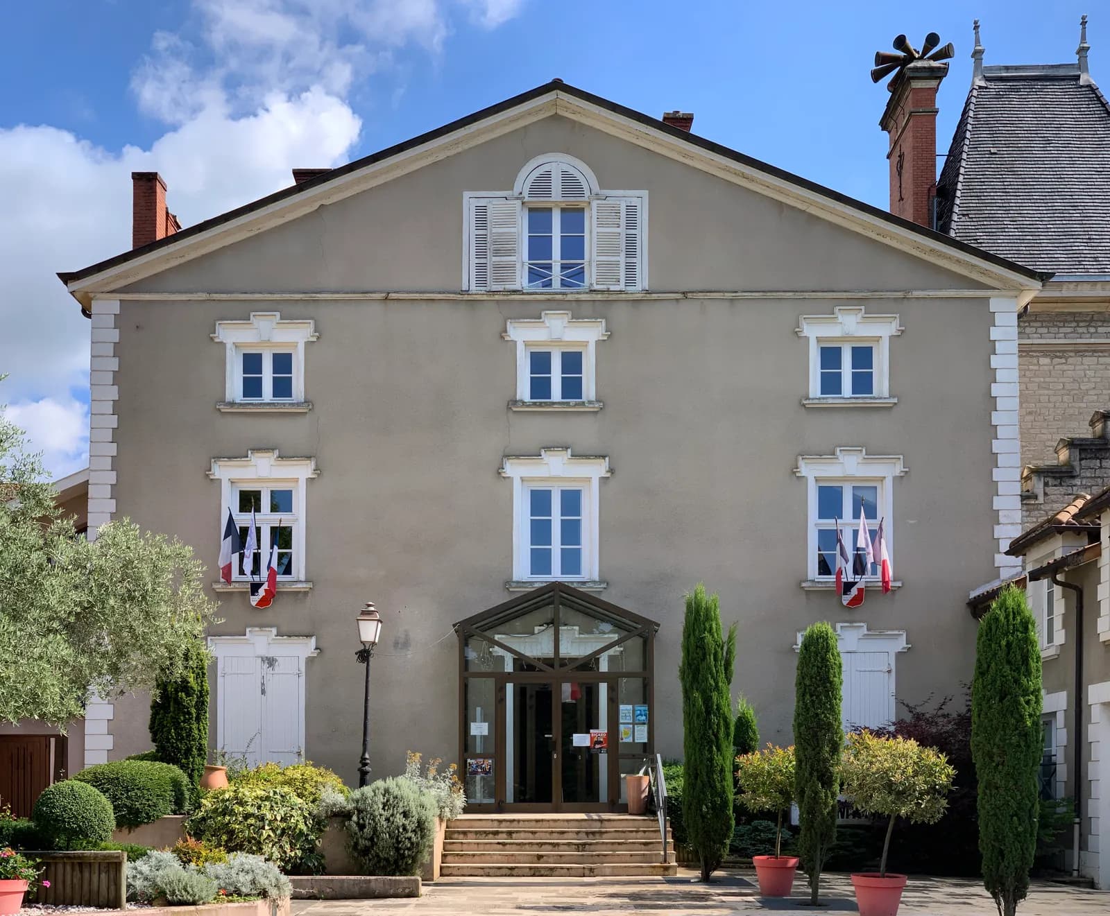 Vue de Saint-Georges-de-Reneins